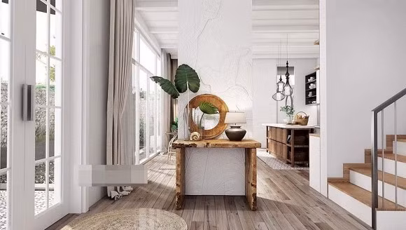 Những đồ vật trang trí cũng mang nét hiện đại, tinh tế.