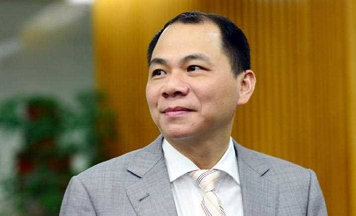 Ông Phạm Nhật Vượng cũng là tỷ phú USD đầu tiên của Việt Nam trong danh sách tỷ phú đô la do Forbes công bố. Tính đến ngày 4/1/2018, ông Phạm Nhật Vượng đang sở hữu khoảng 6,6 tỷ USD. Ảnh: Internet.