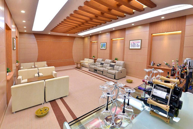 Khu vực phòng chờ của khách hàng cao cấp. Ảnh: Straits Times