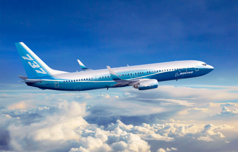 Tính đến tháng 1/2019, Boeing đã giao 4.965 chiếc 737-800 cho khách hàng. 737-800 là biến thể phổ biến nhất của 737NG và được xếp hạng là máy bay thân hẹp phổ biến nhất đang hoạt động. Ảnh: Iccjet.