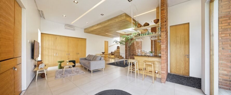 Kết cấu mở được áp dụng để mọi người dễ dàng tương tác.