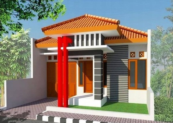 Trên diện tích 50m2, ngôi nhà bố trí 2 phòng ngủ, 1 phòng khách nhỏ, 1 phòng bếp kết hợp với bàn ăn, 1 WC, phù hợp với gia đình trẻ. Ảnh: Danang43.