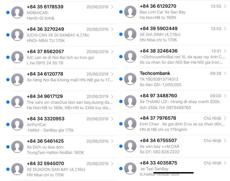 Thong tin bi ro gi, khach di may bay dau dau vi taxi 