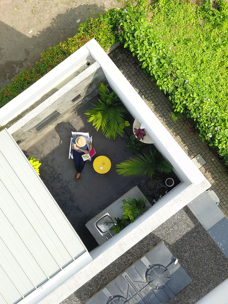 Ngoài ra, vấn đề năng lượng xanh và cây xanh của căn nhà cũng được đặc biệt quan tâm.