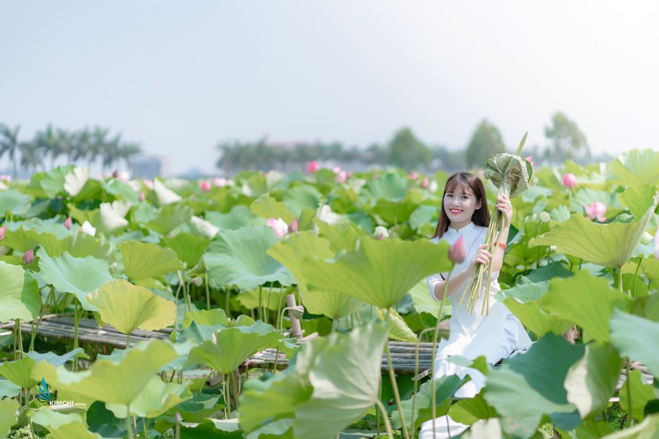 Một mình anh Sơn không thể chụp được hết bởi lượng khách quá đông. Anh đã thuê thêm ba thợ nữa tới chụp cùng. Ảnh: FB Trí Hảo.