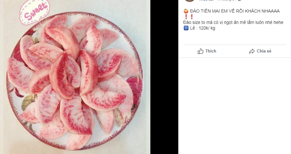 Tuy nhiên, giá bán trên chợ mạng khá chênh lệch. Có người rao bán vài chục nghìn đồng/kg song cũng có chủ bán tới hơn 100.000 đồng/kg.