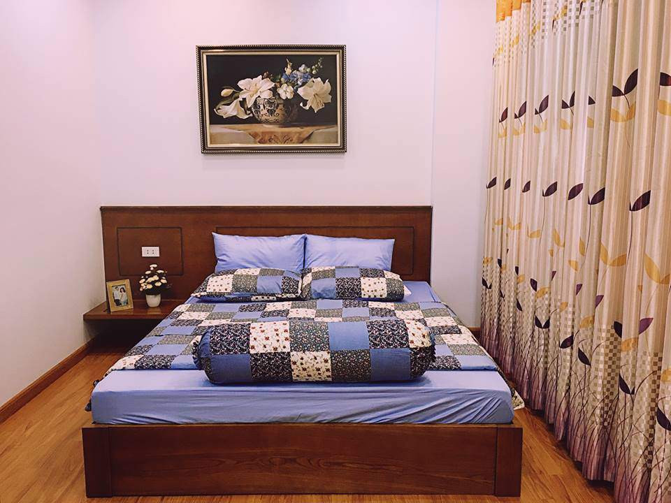 Không gian tầng 3, 4 là phòng ngủ và nhà vệ sinh.