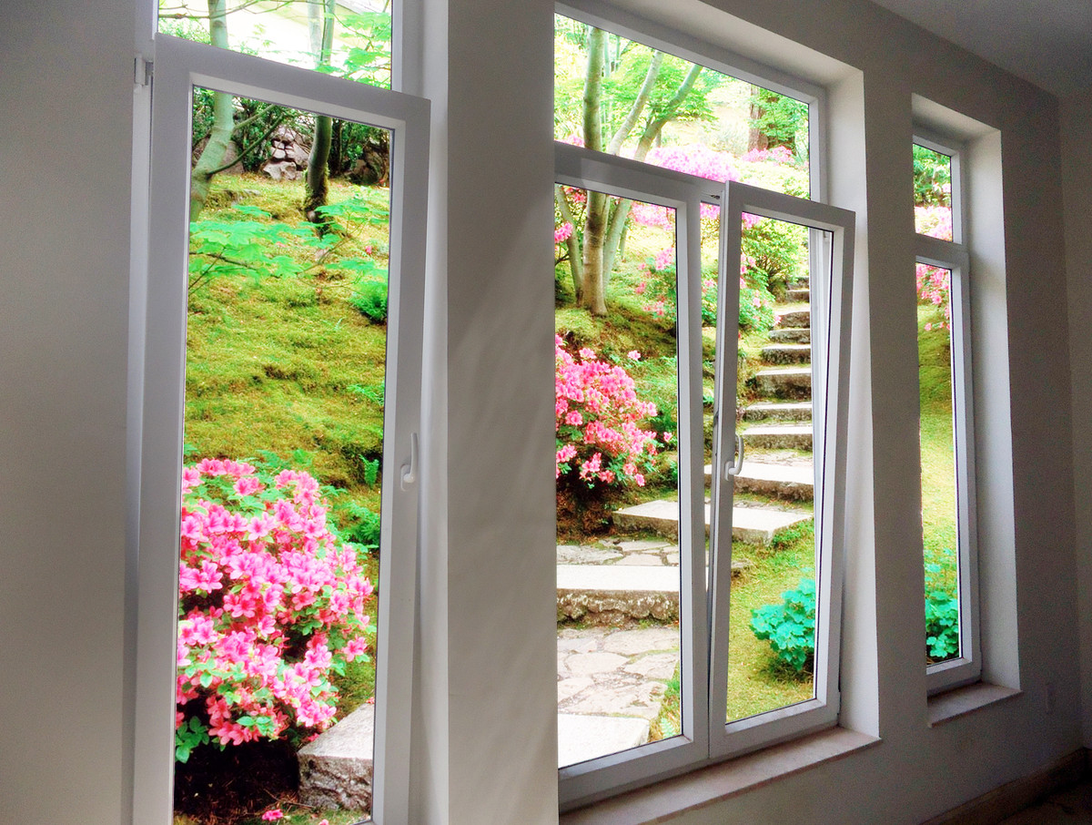 Mở cánh cửa sổ vào trong: Cũng để tiết kiệm diện tích, nhiều người thiết kế cửa sổ có cánh mở vào trong.