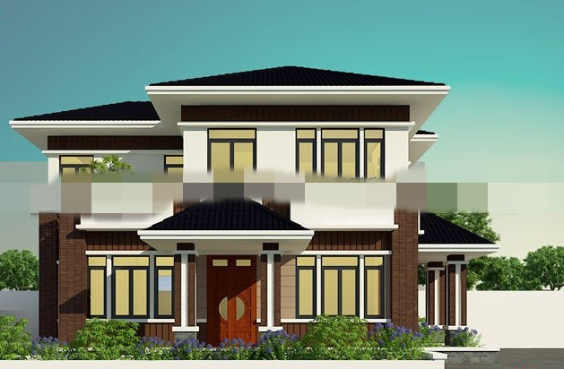 Thiết kế nhà đề cao sự tối giản trong kiểu cách và màu sắc. Ảnh: Maunhadep902.