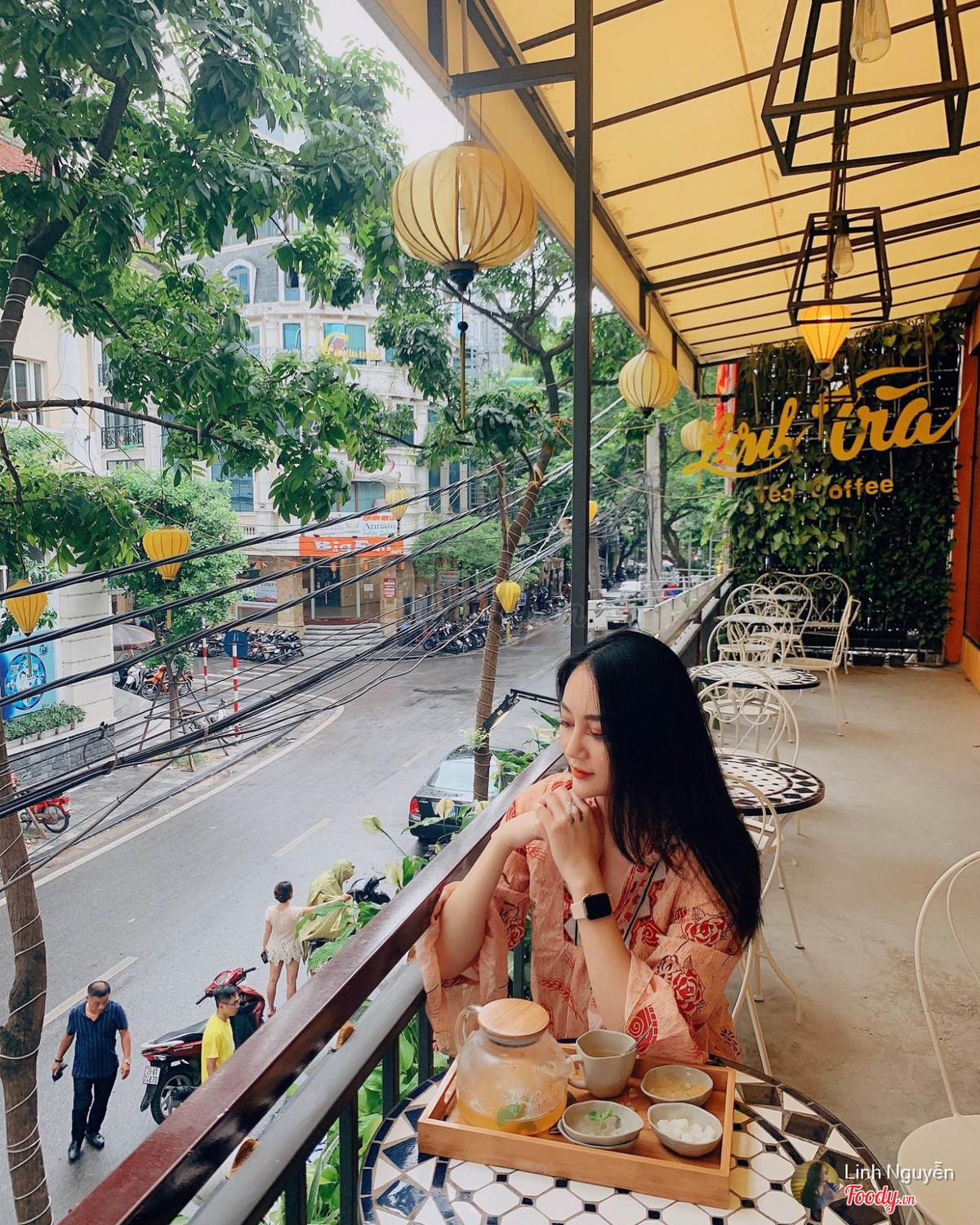 Theo một số thực khách, quán trà mang một chút hoài niệm và chất Việt Nam. Ảnh: Foody.