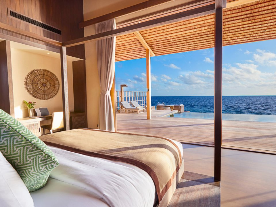 Kudadoo Maldives có sẵn căn hộ 1 phòng ngủ và 2 phòng ngủ.