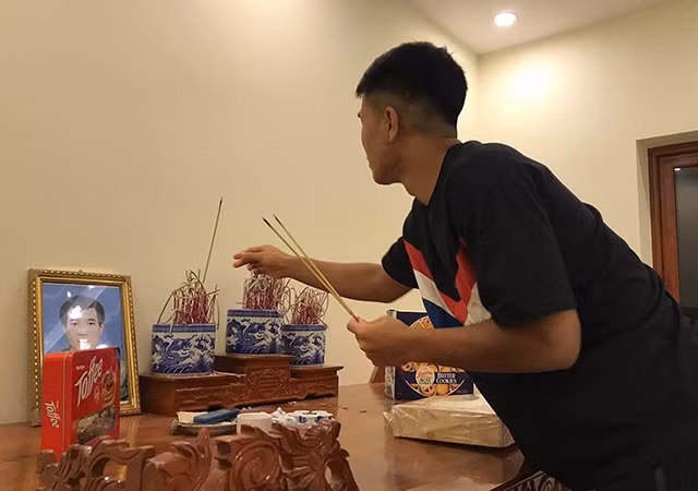 Nhà mới của Đức Chinh được xây với tổng số tiền gần 2 tỷ đồng. Ảnh: FB Kieu Trinh Tran.