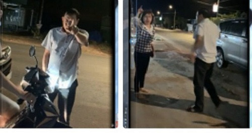 Trung ta Cong an cung vo di doi no: Vi pham van chua duoc xu ly