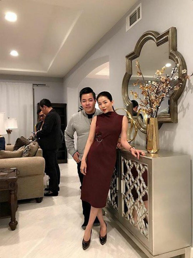 Trước đó, Quang Lê từng gây bất ngờ khi chia sẻ một số hình ảnh căn biệt thự của vợ chồng Lệ Quyên tại Mỹ khi có dịp ghé thăm nhà cô.