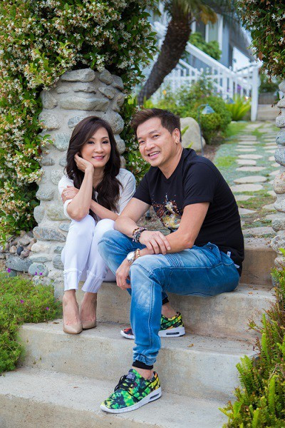 Trước khi thừa nhận ly hôn vào tháng 7/2019, nghệ sĩ Hồng Đào và Quang Minh sống trong biệt thự sang trọng ở Mỹ. Ảnh: Vietnamnet.