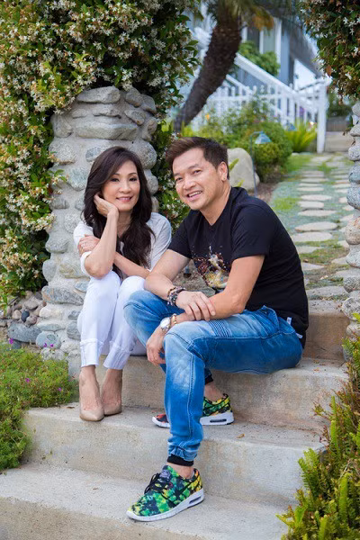 Trước khi thừa nhận ly hôn vào tháng 7/2019, nghệ sĩ Hồng Đào và Quang Minh sống trong biệt thự sang trọng ở Mỹ. Ảnh: Vietnamnet.