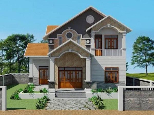 Ngôi nhà thiết kế độc đáo với nhiều mái thái lớn nhỏ xây liền kề nhau, gợi nên vẻ đẹp hiện đại, đồ sộ nhưng vẫn không kém phần nhẹ nhàng tinh tế. Ảnh: Holcim.