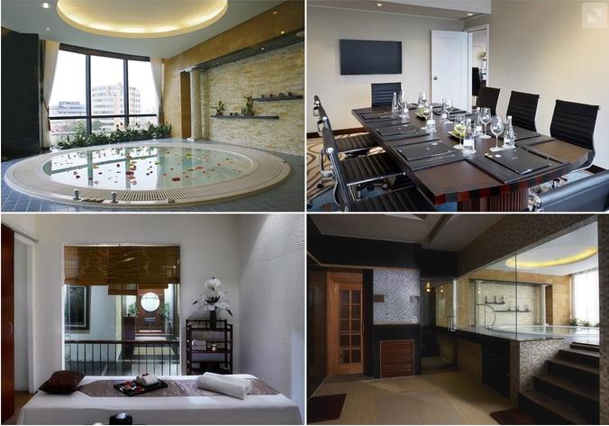 Bên trong phòng Tổng thống phân khu thành phòng ngủ, phòng khách, bàn ăn, quầy bar… riêng biệt với thiết kế nội thất đẳng cấp. Ảnh: Hoteljob.
