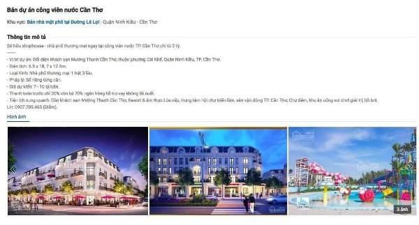 Du an La Luna Thien duong nuoc Can Tho chua duoc cap phep nhung van dong tho-Hinh-2