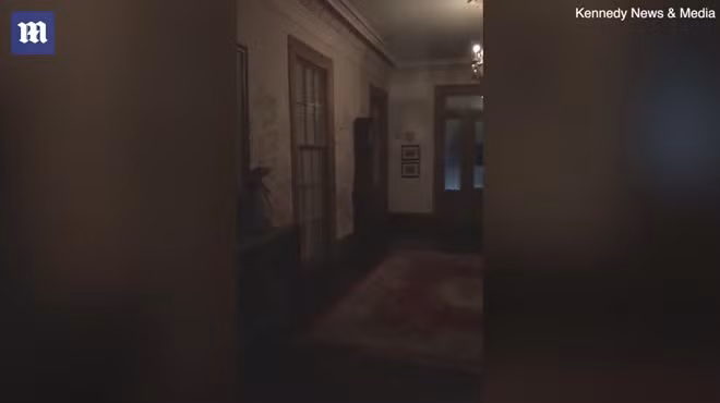 Rung minh video quay ban dem trong ngoi nha “ma am” o My