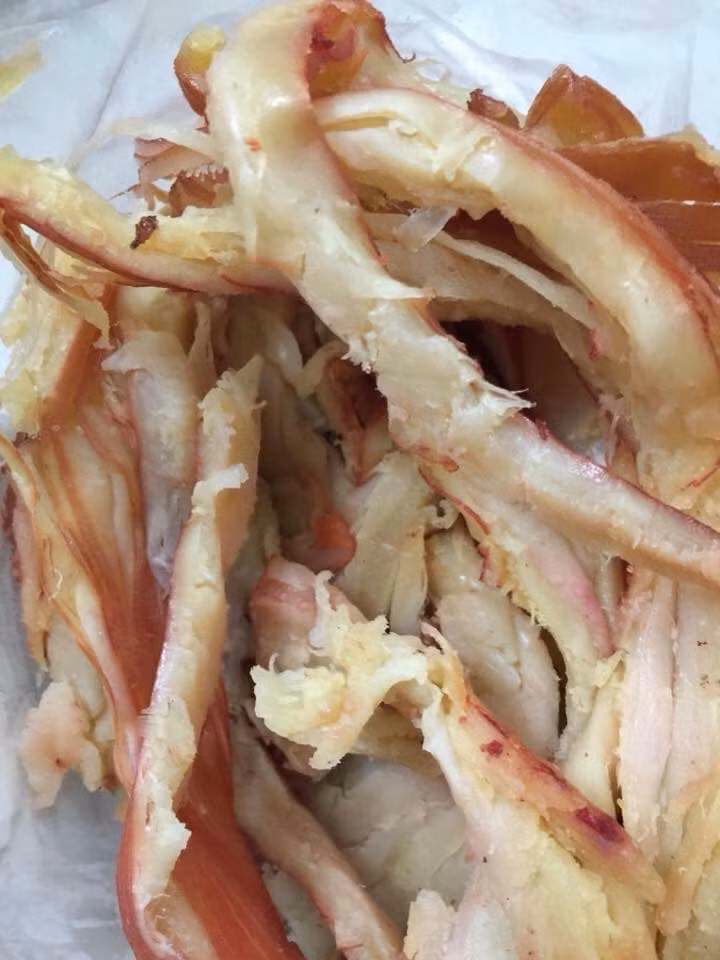 Cô Lan (Hà Đông, Hà Nội) cho biết, thực tế loại thịt này đã từng xuất hiện từ Tết năm ngoái. Tuy nhiên, lượng hàng năm trước không dồi dào như hiện nay. Ảnh: Smart.