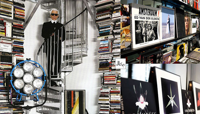 Sách tại đây chuyên về các công trình về thiết kế, kiến trúc, hình ảnh, thời trang, cảnh quan và cách nấu ăn. Ảnh: Juliette Longuet.