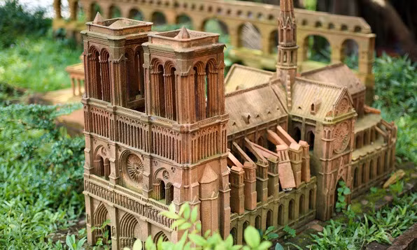 Đây cũng là một trong những công trình đầu tiên thời Trung cổ được xây dựng với kỹ thuật sử dụng các trụ chống. Ảnh: Tổ quốc.