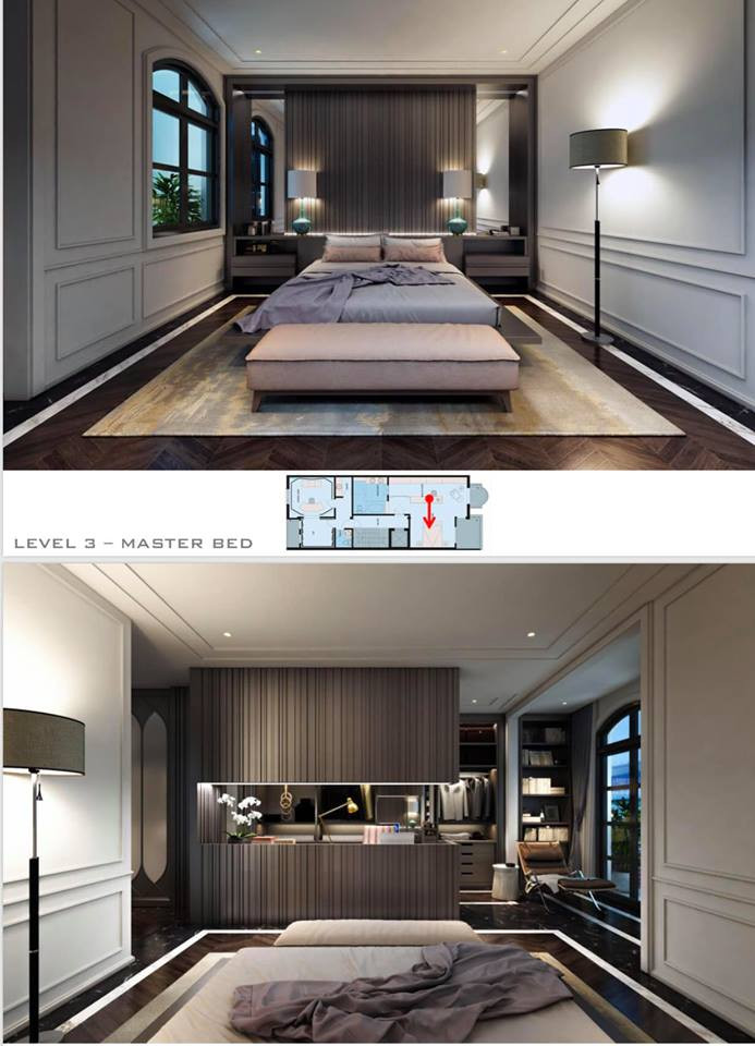 Không gian phòng ngủ. Ảnh: Vietnamnet.