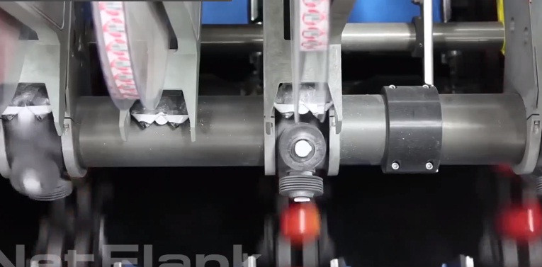 Dãn nhãn hiệu lên trái táo.