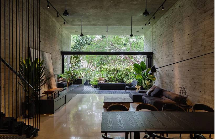 Nha pho khac la voi mat tien loc anh sang-Hinh-2