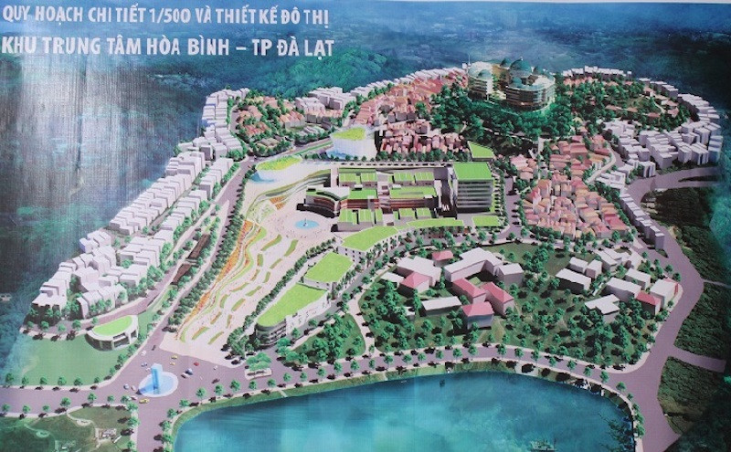 Quy hoach Da Lat: Sung sung khach san 10 tang tren dinh doi