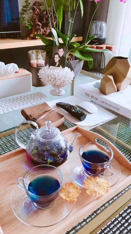 Màu xanh của cây cỏ tạo cảm giác thư thái. Ảnh: NLD.