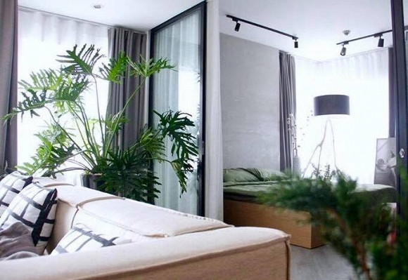 Căn hộ của vợ chồng Lê Thúy - Đỗ An do chính tay nam diễn viên thiết kế, lên ý tưởng. Ảnh: Nld.