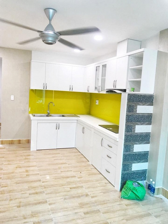 Không gian phòng bếp.