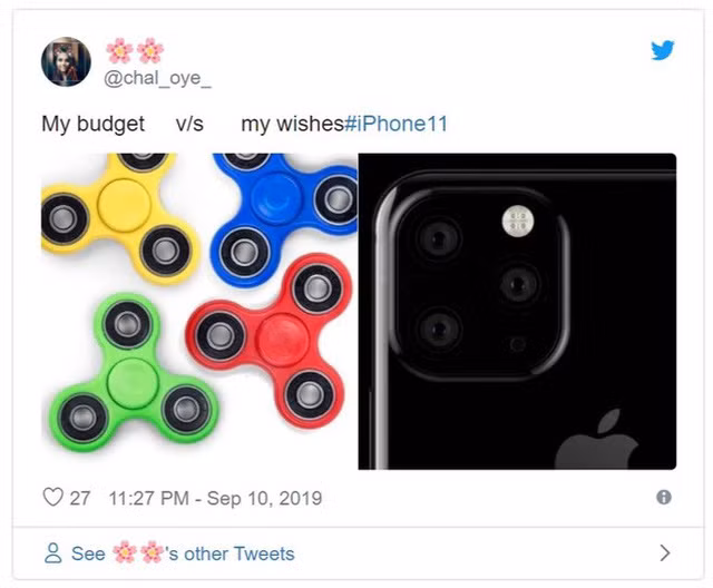 Vua ra mat, iPhone 11 da bi 