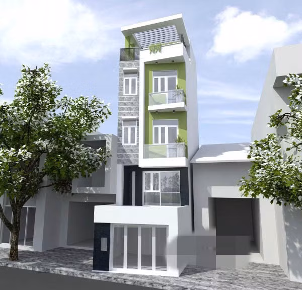 Việc trang trí nhiều cây xanh kết hợp với tông màu sáng giúp ngôi nhà thoáng mát và dịu nhẹ. Ảnh: Arhome.