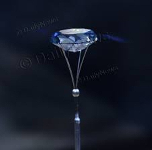 Theo dự kiến, viên kim cương xanh độc đáo sẽ được bán vào khoảng cuối năm nay. Nguồn ảnh: DM.