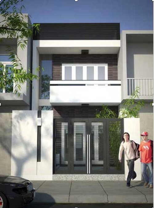 Cửa sổ, cửa ra vào đều lắp hệ thống kính hoặc dạng cửa có song với diện tích lớn tạo điều kiện đón ánh sáng tự nhiên. Ảnh: Bdsdehouse.