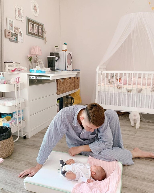 Phòng riêng cho bé được Thảo Ngọc thiết kế tỉ mỉ.