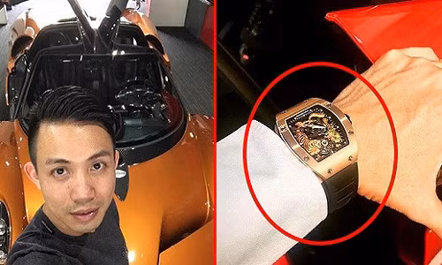 Mặt đồng hồ là hình Rồng và Hổ làm bằng vàng khối thủ công tinh xảo. Chiếc đồng hồ có mức giá niêm yết chính hãng lên tới 18 tỷ đồng. Ảnh: Youtube.