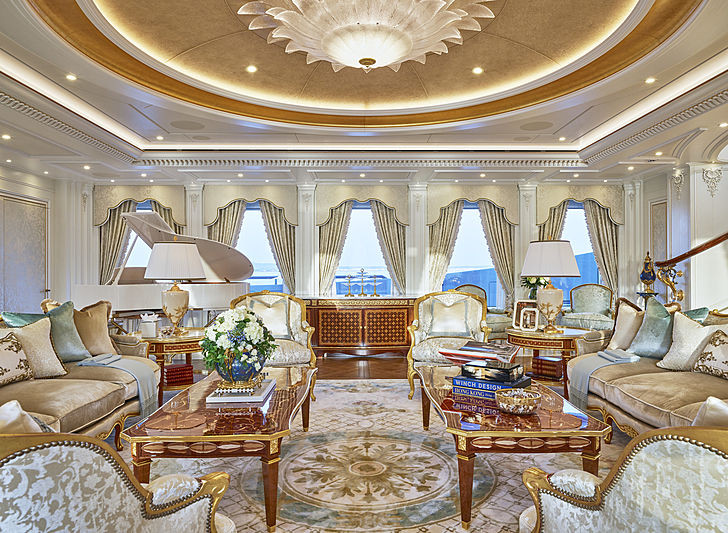 Mỗi phòng khách trên tàu được trang trí một phong cách khác nhau.