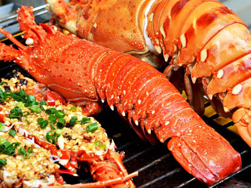 Thực chất tôm hùm giá rẻ là loại tôm hùm chết. Ảnh: Thodianhatrang.