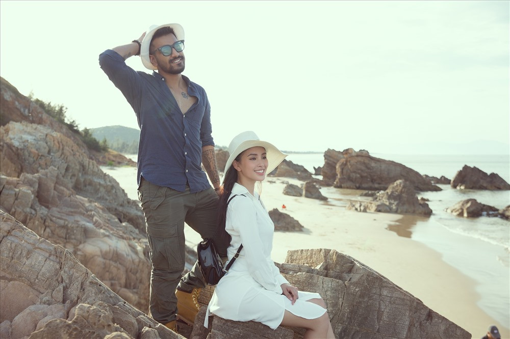 Tuy nhiên, thực tế, những hình ảnh này được thực hiện trong buổi ghi hình quảng bá du lịch cho tỉnh Quảng Bình. Ảnh: Viết Quý.