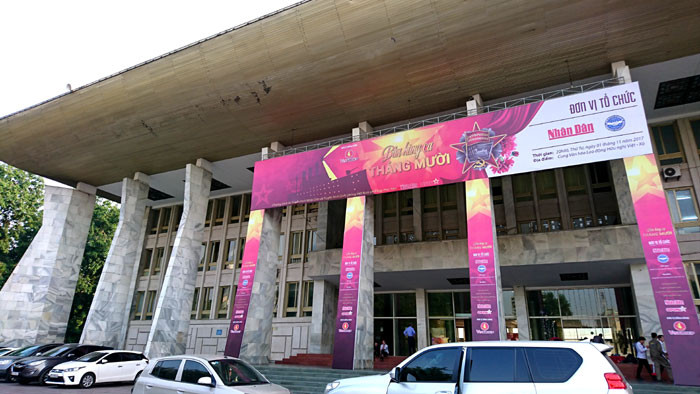 Nhiều phòng lớn nhỏ khác nhau nên các hoạt động có thể diễn ra đồng thời tại cung Việt - Xô mà không ảnh hưởng đến nhau. Ảnh: Kinhtedothi.