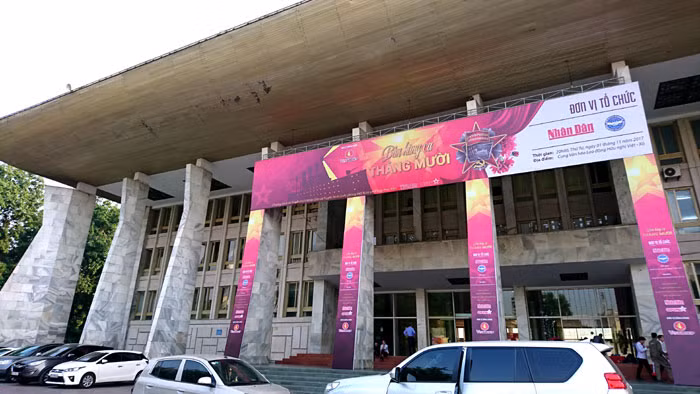 Nhiều phòng lớn nhỏ khác nhau nên các hoạt động có thể diễn ra đồng thời tại cung Việt - Xô mà không ảnh hưởng đến nhau. Ảnh: Kinhtedothi.