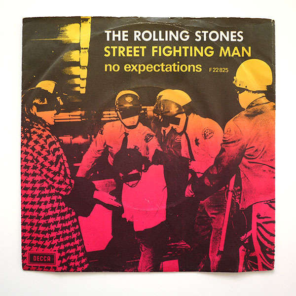 Street Fighting Man (The Rolling Stones) – 17.058 USD (426 triệu VND). Bản gốc của album này được The Rolling Stones phát hành tại Mỹ vào năm 1968 với nội dung về Hội nghị Quốc gia Dân chủ Chicago năm 1968. Điều này đã gây ra rất nhiều rắc rối cho nhóm khi nhúng tay vào chính chị, có lẽ đây là lý do khiến nhóm nhanh chóng tan rã sau đó.