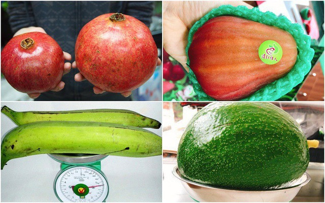 Gần đây, thị trường trái cây nhập khẩu sôi động với sự góp mặt của nhiều loại quả khổng lồ với mức giá không hề rẻ. Ảnh: Helino.