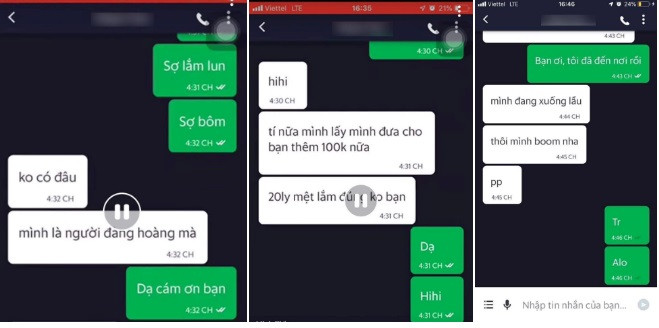 Vu “bung” 20 ly tra sua: Me nu sinh xin loi, tai xe duoc boi thuong 100%