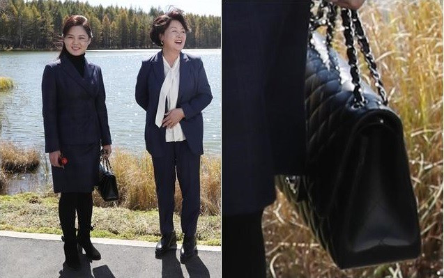 Tuy nhiên, bà Ri Sol Ju ít khi sử dụng nó trong các sự kiện. Ảnh: DM.