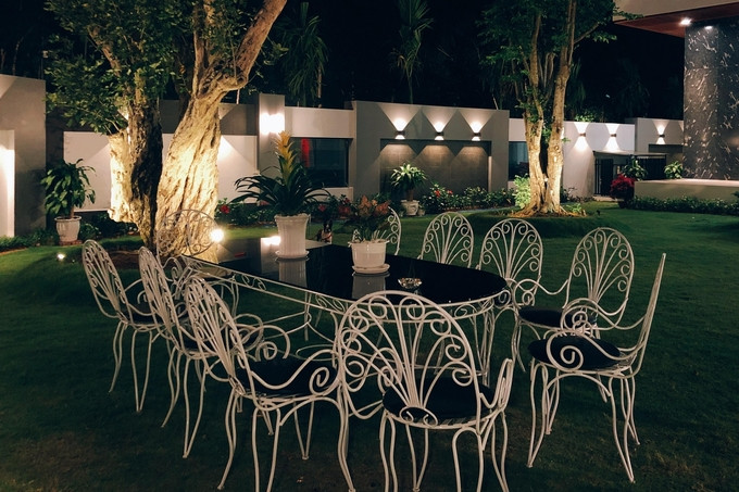 Tổng số tiền diễn viên Quốc Trường đầu tư mua đất và làm nhà khoảng 25 tỷ đồng, trong đó phần xây dựng, nội thất tốn 10 tỷ đồng. Ảnh: Khoevadep.